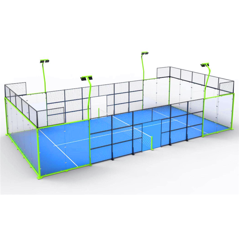 panoramic padel court padel court supplier Outdoor Padel Court